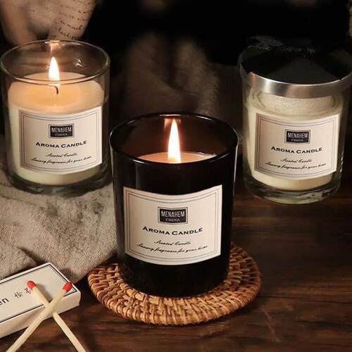 Candles Gift Set Luxury Scented Soy Wax Candle Home Decor