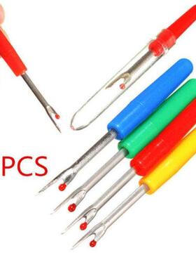 4pcs plastic handle craft thread cutter seam ripper stitch u
