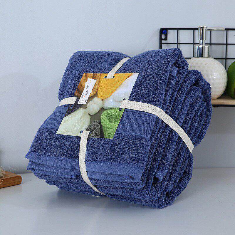 70*140cm body towel +2X 35*75cm face towels custom made