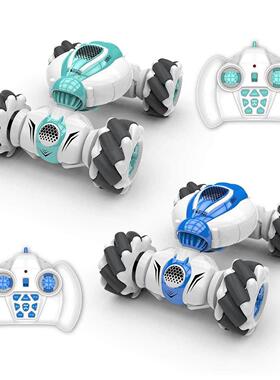 Gesture sensing remote control toy deformation car drift