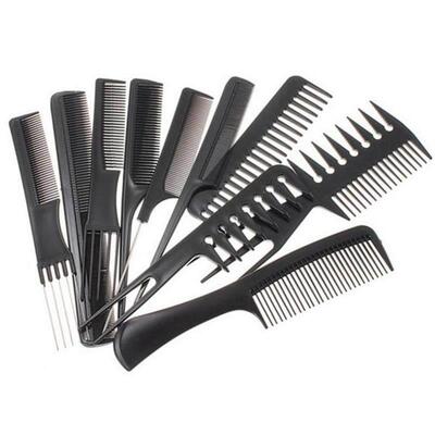 Beauty tools hair comb 10 sets Foreign trade Combs Makeup co