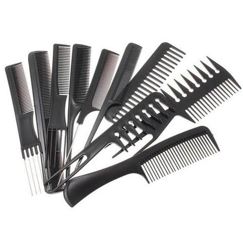Beauty tools hair comb 10 sets Foreign trade Combs Makeup co