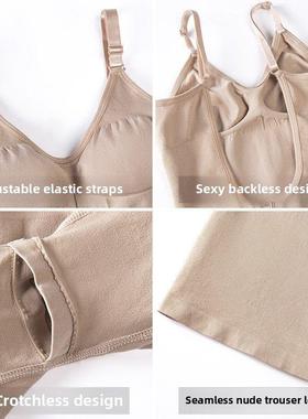 Seamless Bodysuit Women Butt Lifter Shapewear Belly Control