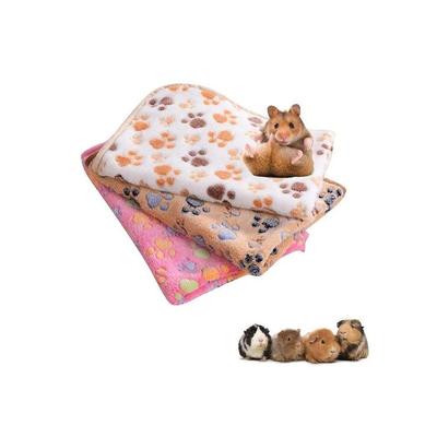 1pcs Hamster Guinea Pig Blanket Small Pet Item Soft Warm Bed