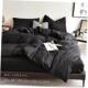 sets bed bedsheet 4pc blanket set quilt cover sheet duvet
