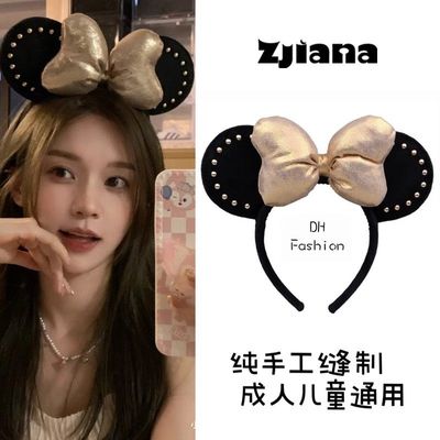 蝴蝶结头饰迪斯尼发卡发箍卡通