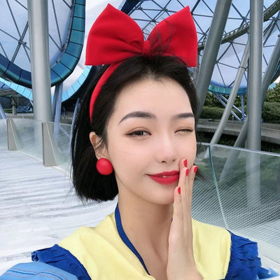 在逃公主头箍迪士尼发卡发箍可爱