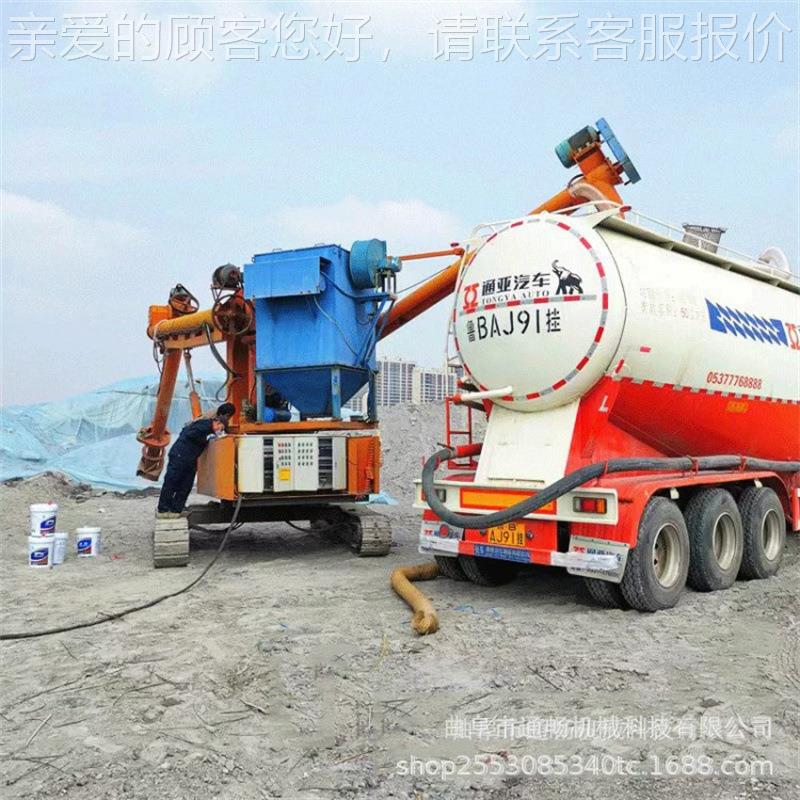 库厂家大型码卸船机 SQX新疆大螺旋装车机 头1万吨粉0煤灰装车机