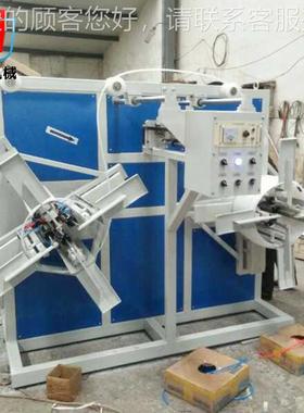 厂直供单速盘高收卷双机 PE全家自WVE动液压卷缠绕双工位管材收卷