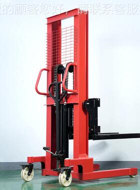 手动压堆高车1吨2吨手动堆运升高车升降电动叉搬车液手动VAI轻型