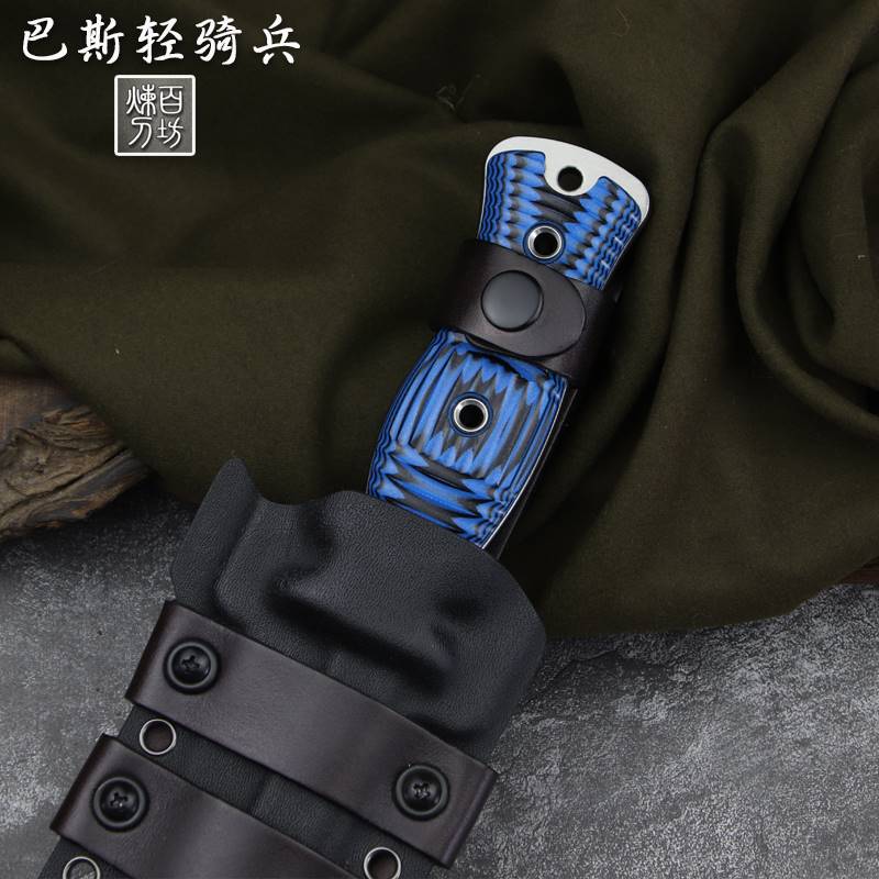 busse巴斯轻骑兵k鞘 附带手工牛皮 刀套