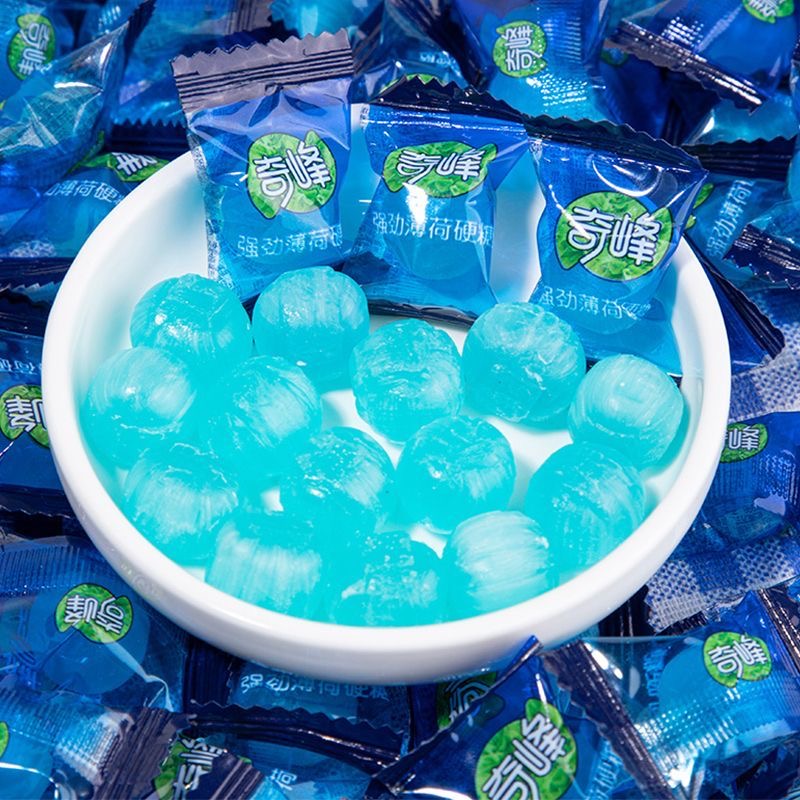 奇峰薄荷糖特价600g新日期秒发货