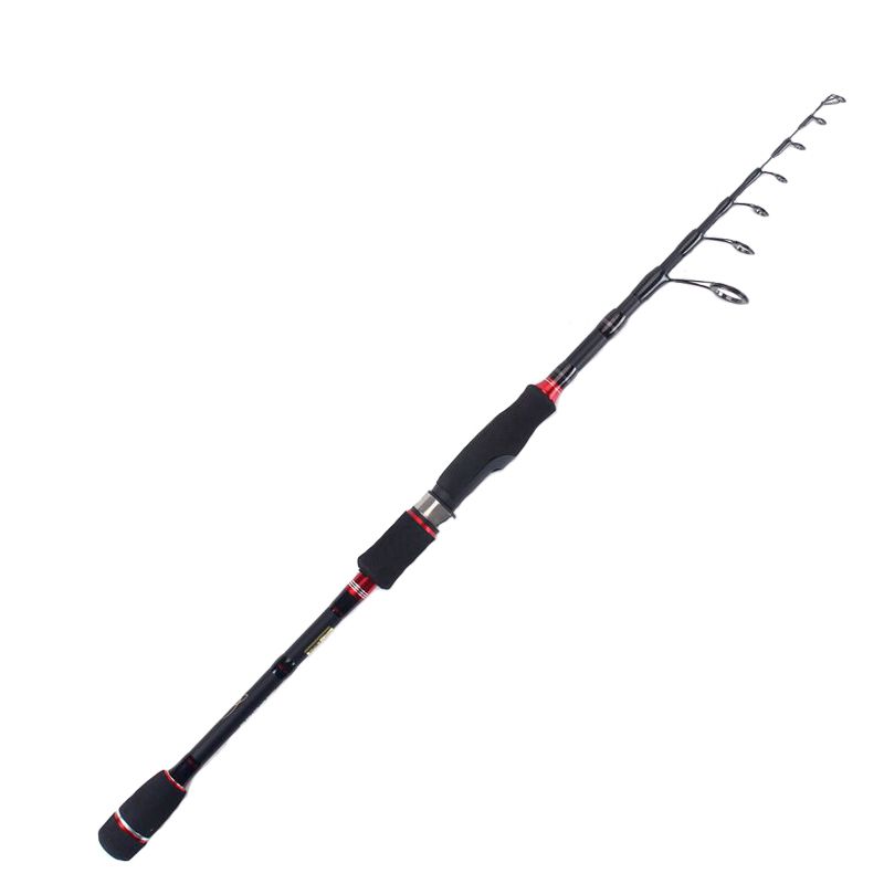 极速碳素振出式伸缩路亚竿收缩便携式F单竿远投翘嘴M调超轻路亚钓