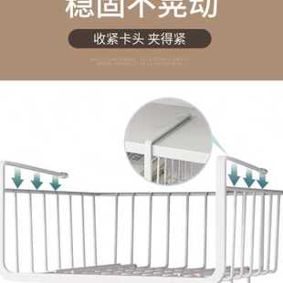 极速厨房内置物i吊柜橱柜下挂架多功能保鲜膜挂钩挂篮衣柜门收纳