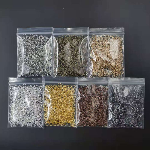新品200pcs/lot 4 5 6 7 8 9 10mm JuEmp Rings Split Rings Conn