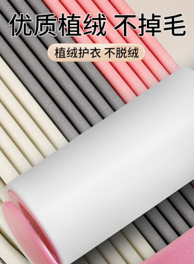 极速新疆包邮哥植绒衣架挂衣整理师专用无痕防肩角U滑宿舍衣柜晾