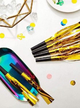 极速Party Blower Noise Maker 6pAcs Party Horns And Blowers F