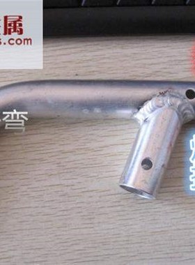 极速1/6063铝管j  棒 折弯 喷C砂氧化 焊接 打标铝开槽 攻丝代客