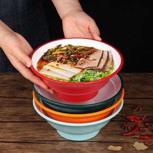 极速密胺面碗面馆商用拉面烩面刀削面汤粉K汤面牛肉面麻辣烫专用