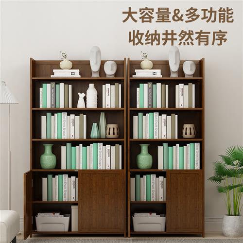 极速2023g新款书架置物架落地儿童简易书柜子桌上学生书架书桌面