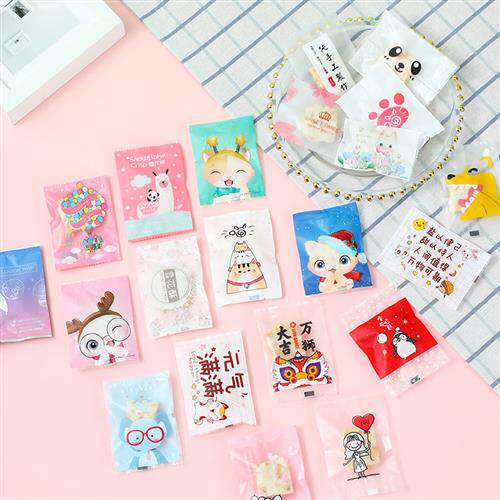 极速新年a雪花酥糖果包装袋子热封机封袋子曲奇牛轧饼干圣诞节包