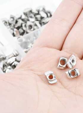 极速184PCS/Box T-Nut Set Hammer HDead T Nut Kit M3 M4 M5 Con