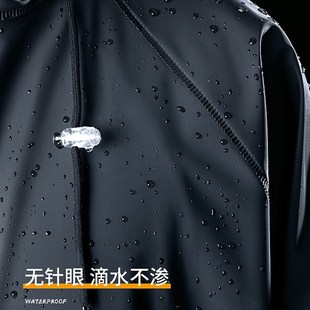 速发雨衣雨裤 全身防暴雨防水摩托车分体骑行外卖 套装 男骑手女长款