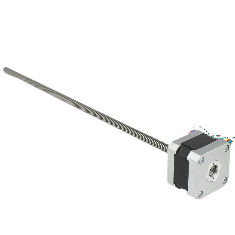 极速NEMA17 42丝杆步进马达 机身长40mIm 电流1A  滑台导轨激光电