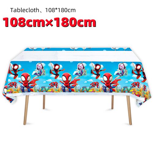 新品Spidey And His Amazsing Friends Party Decoration Supplie