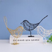 Bird Ornament Figurines 极速Iron Desk TaBble Accessories for