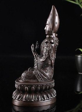 极速藏传纯铜麦彭仁波切佛像家y用供奉摆件做旧古色3寸/5寸/7寸