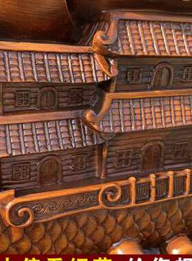 极速一帆风顺帆船摆件落地龙船z客厅装饰品办公室乔迁新店开业礼