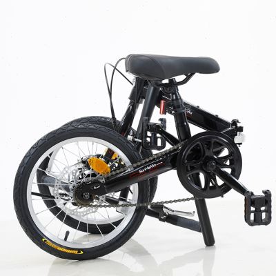 极速三河马1e6寸20寸折叠变速碟煞超轻可携式小型成人儿童学生男