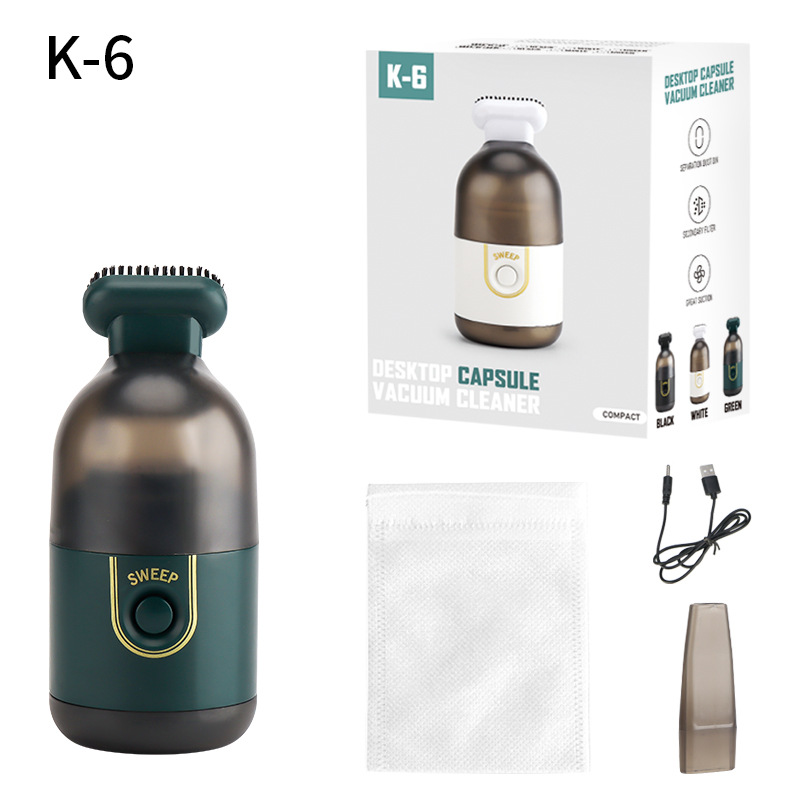 极速新品无线桌面吸尘器迷v你A可携式清理机办公家用车载大功率