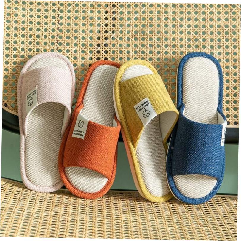 men women slippers indoor home shoes 室内木地板厚底居家鞋