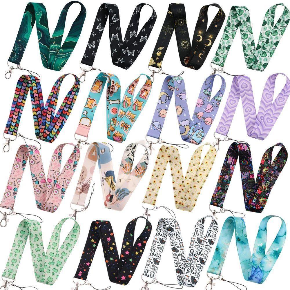 100 Designs Cute Art Lanyard for Keys Chain Badge Holder ID