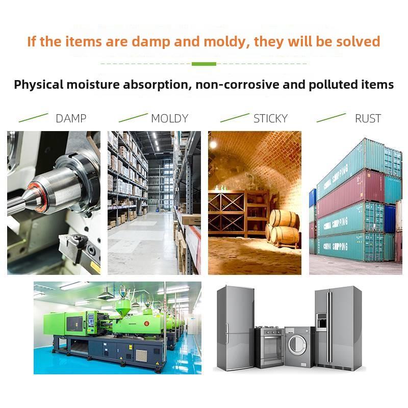 100pcs Non-Toxic Silica Gel Desiccant Damp Moisture Absor