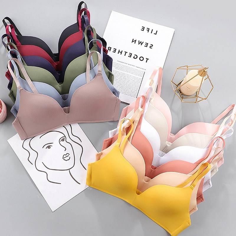 ladies Seamless Bras for Women Push Up Bra No Wire Brassiere