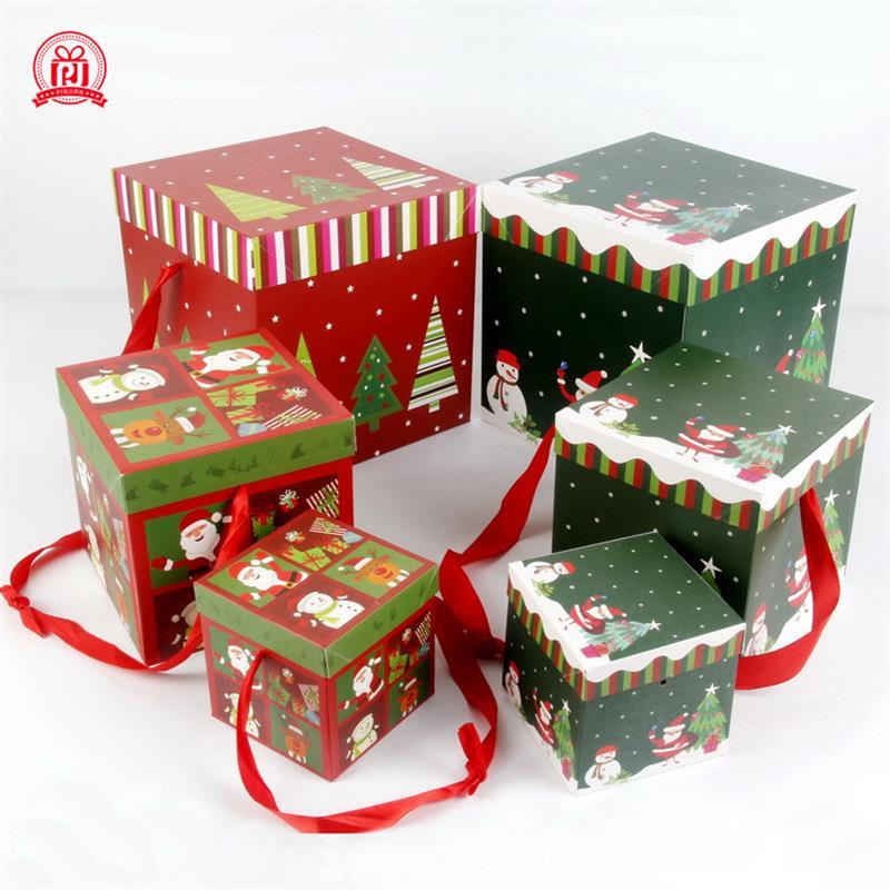 Christmas gift box Christmas fruit box Christmas tree