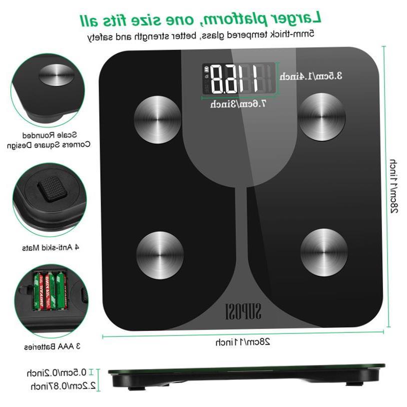 body fat weight weighing scale体脂称浴室英文lbs人体重秤磅BMI