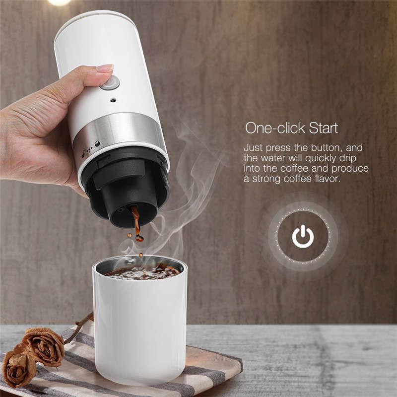 Mini Coffee Machine Hourglass Handheld Espresso Coffee Maker