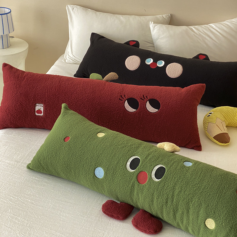 卡通长条抱枕客厅床头靠垫
