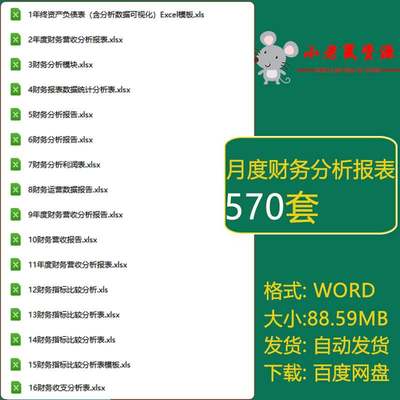 月度财务分析报表年终财务报年度收支公司年度财务进账总结报告