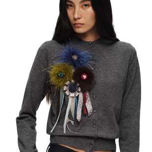 多种材质胸针 oinimi 奇趣徽章胸花 毛绒绒 百搭利器 手工系列