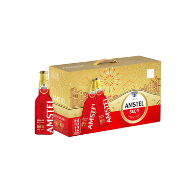 喜力Amstel红爵啤酒330ml*12瓶