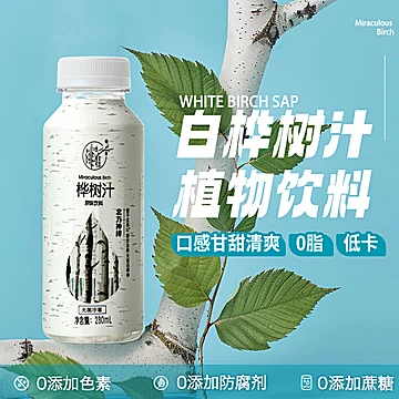 【280ml*15瓶】北方神桦白桦树汁饮品