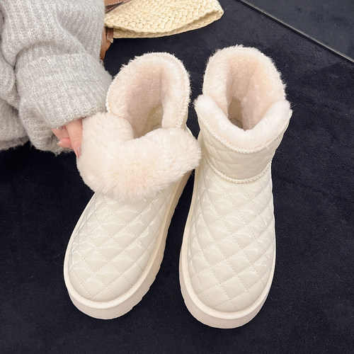 爆款雪地靴冬季加厚防水