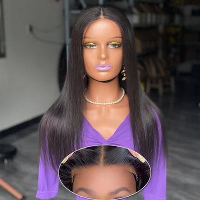 180%5x5 Glueless wig bleached knot真人发humanhairwig无胶头套