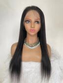 hair Full 全蕾丝发套真人发丝自然黑 original human lace wig