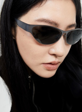 「月蚀」LACOZYSENSE金属系列Y2K千禧未来感先锋墨镜 MoonRock
